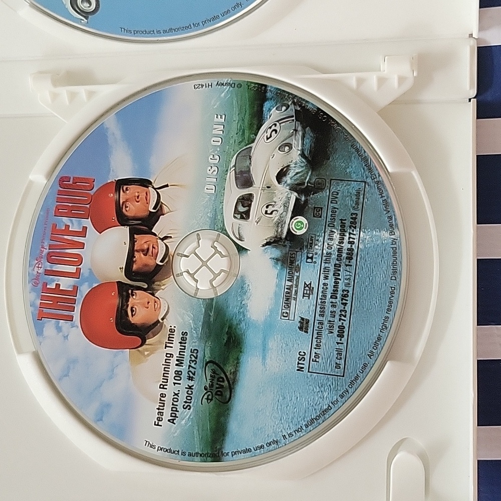 The Love Bug Special Edition 2 Disc DVD. Bundle to save. - Picture 3 of 4